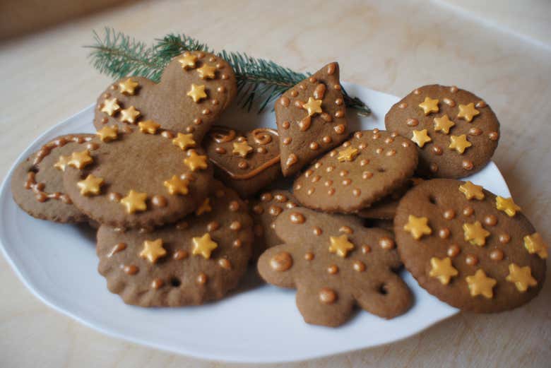 Indulge in homemade gingerbread cookies